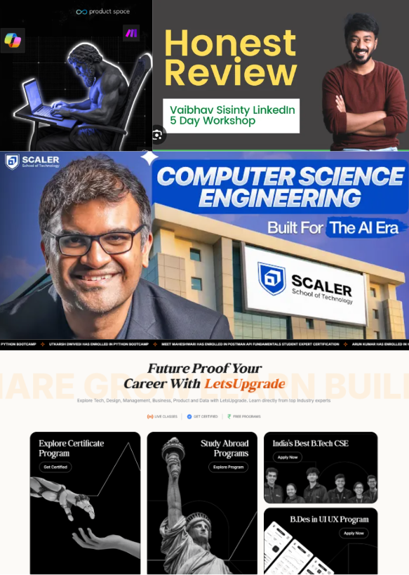 Webinars, mentors, and learning